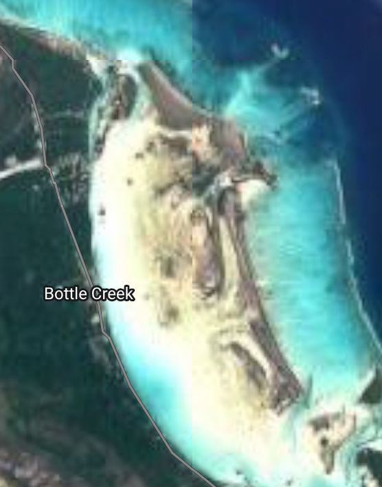 Bottle Creek Aerial Map