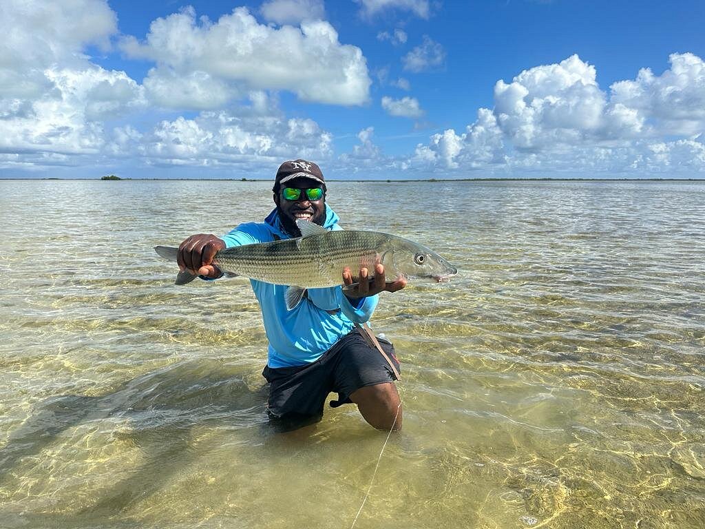 Spotted This Fish Coming In